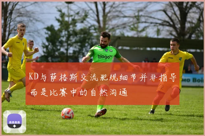 KD与萨格斯交流犯规细节并非指导而是比赛中的自然沟通